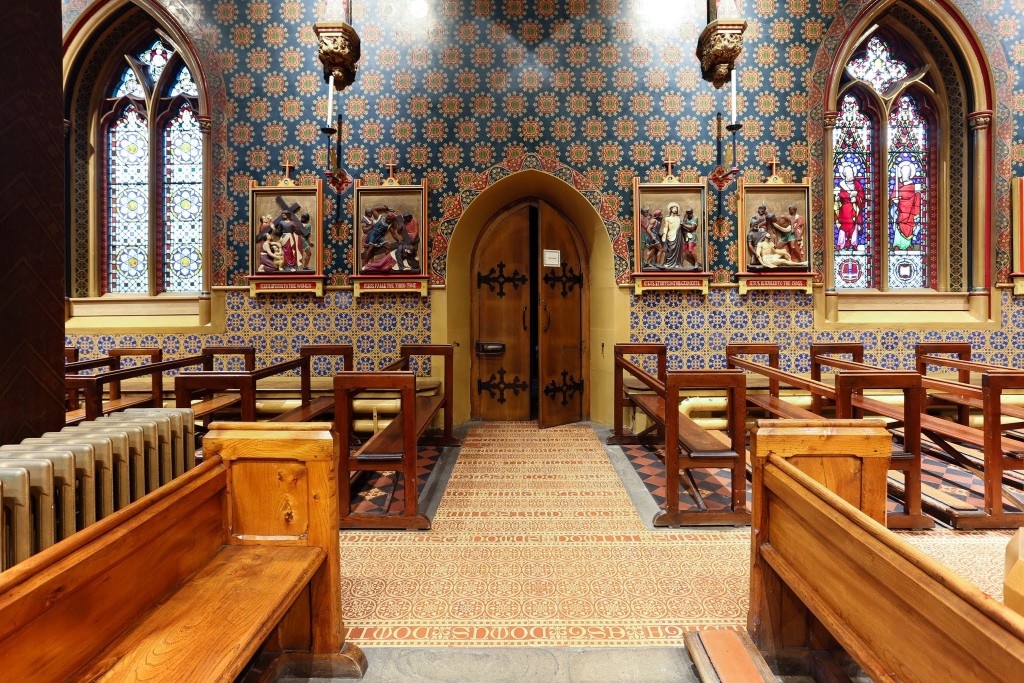 St Giles R. C. Church, Cheadle, Staffordshire - Tiles ...