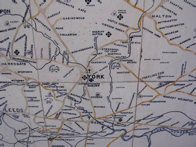 York Railway Station, tiled map