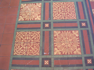 St Michael le Belfry, Craven Dunnill encaustic tiles