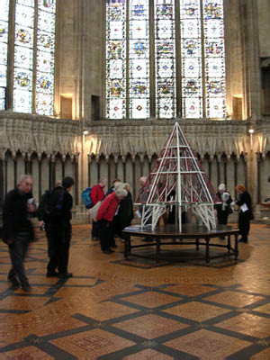 York Minster Chapter House, Minton encaustic tiles