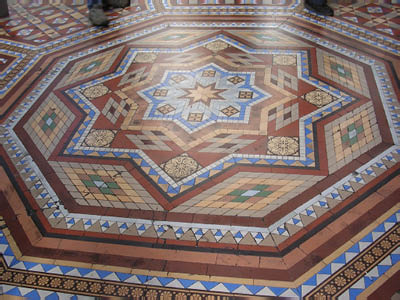 Royal York Hotel, tiled entrance