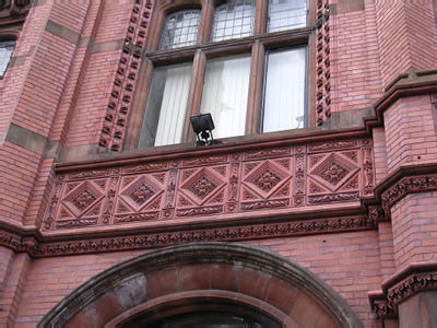 Barclays Bank, terracotta facade