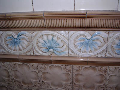 Royal York Hotel, tiled stairwell